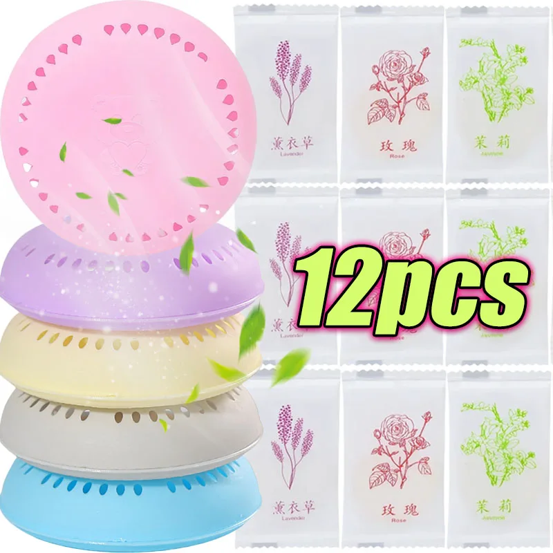 Home Fragrance Luxury - น้ํามันหอมระเหยกลิ่นหอมยาวนาน Deodorization Solid Air Fresheners สําหรับอุปกรณ์ห้องน้ําห้องนอนตู้เสื้อผ้ารถบ้านห้องน้ํา