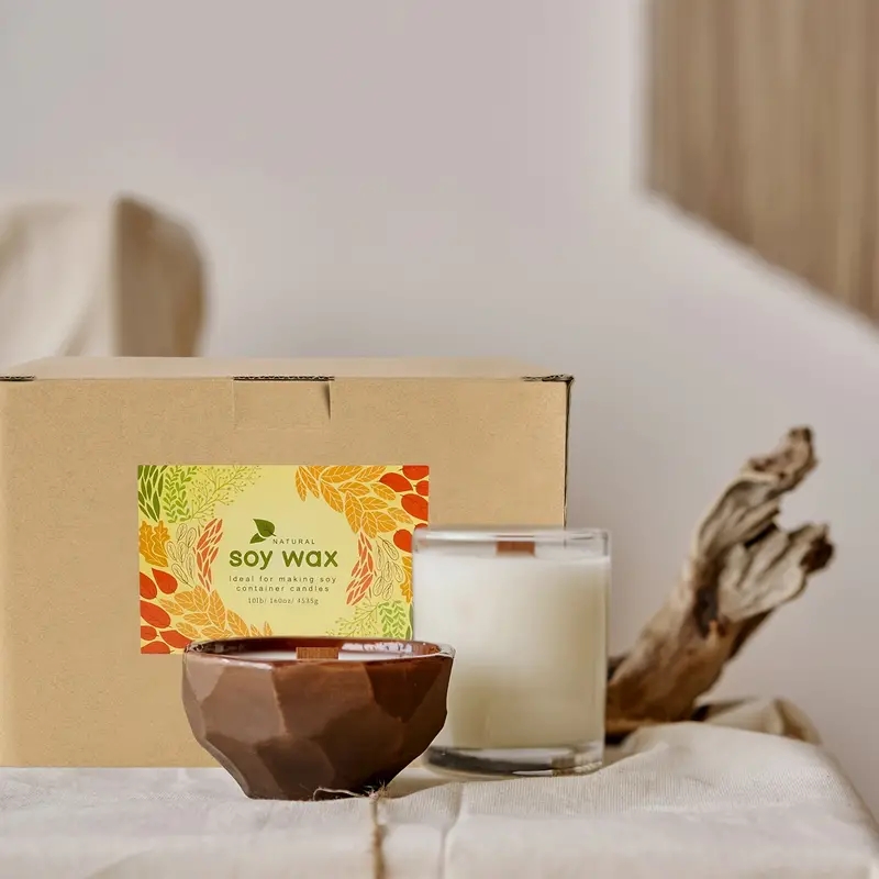 2/5/10/20/30/40ปอนด์56องศาเกล็ - Soy Wax Flake บทวิจารณ์และราคา