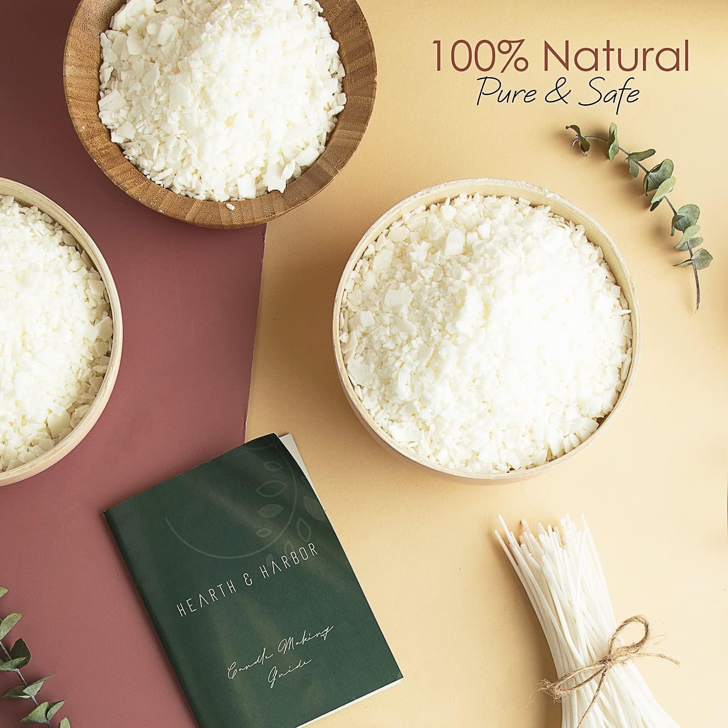 25 ปอนด์ เทียนไขถั่วเหลืองพร้อ - Soy Wax Flake บทวิจารณ์และราคา