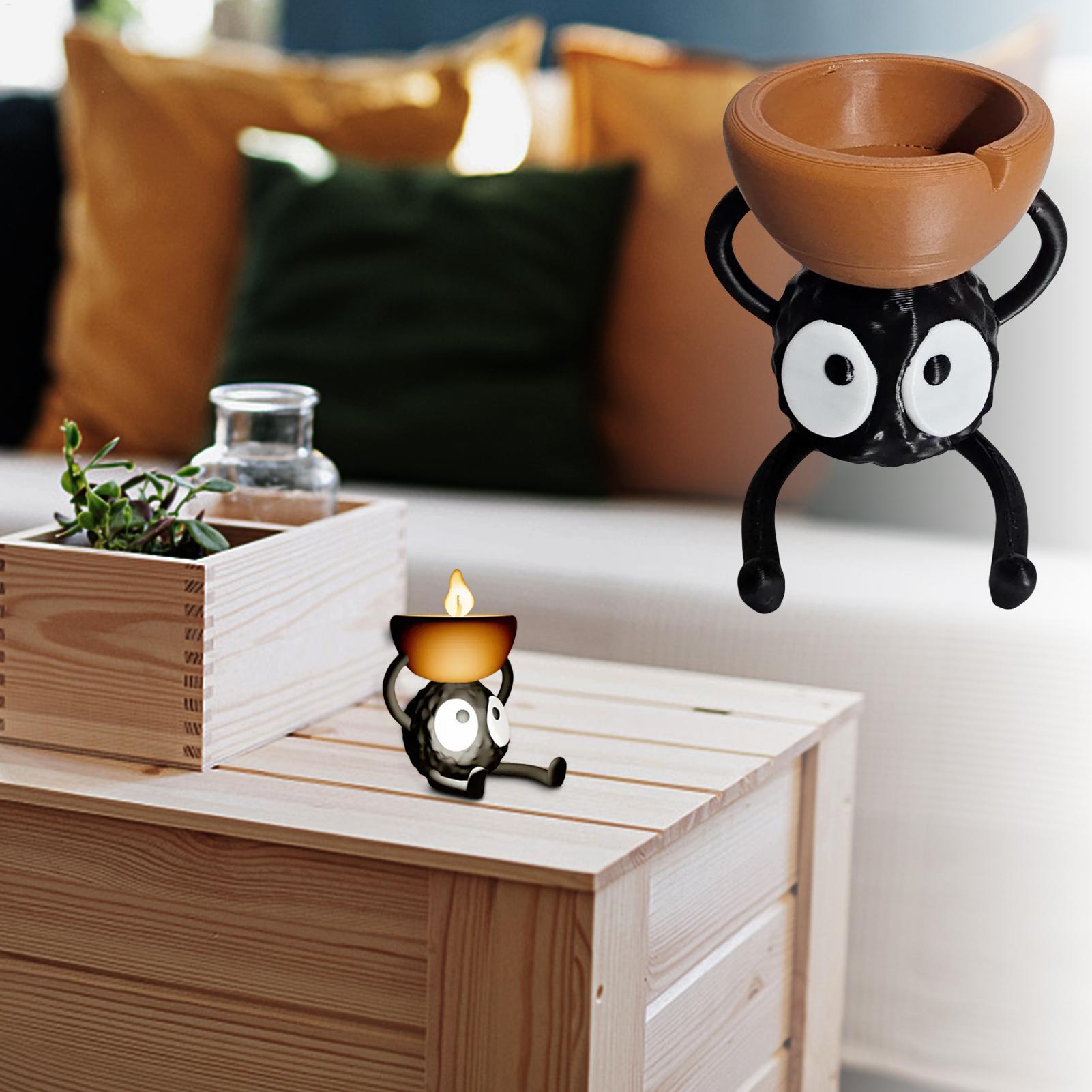 ชุดทำเชิงเทียนอนิเมะ 3 มิติ รู - Home Fragrance Scented Candle บทวิจารณ์และราคา