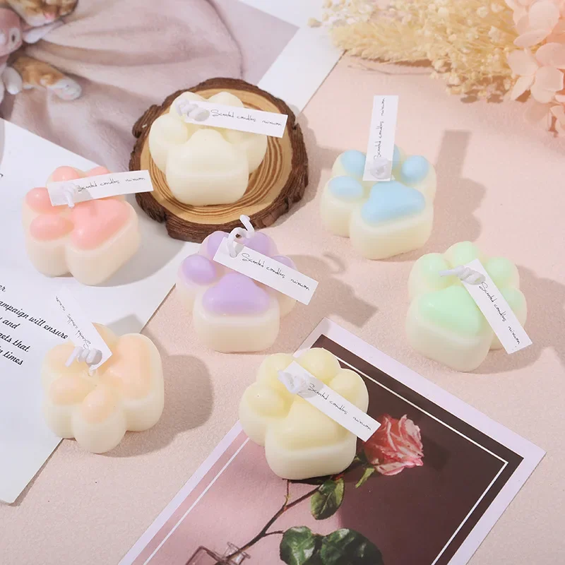 1 PC พืชหอม INS น่ารัก Mini Ca - Home Fragrance Scented Candle บทวิจารณ์และราคา