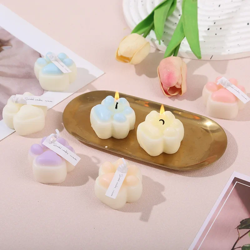 1 PC พืชหอม INS น่ารัก Mini Ca - Home Fragrance Scented Candle บทวิจารณ์และราคา