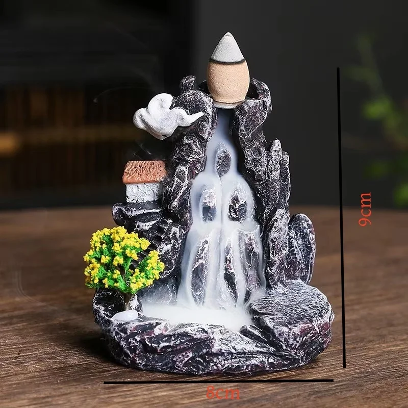 ที่ใส่ธูปแบบน้ำตก พร้อมกรวยธูป - Incense Cone Holder บทวิจารณ์และราคา