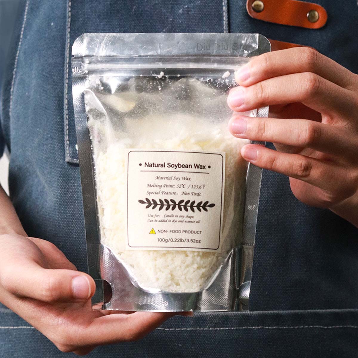 100/250/500/1000g ขี้ผึ้งถั่วเ - Soy Wax Flake บทวิจารณ์และราคา