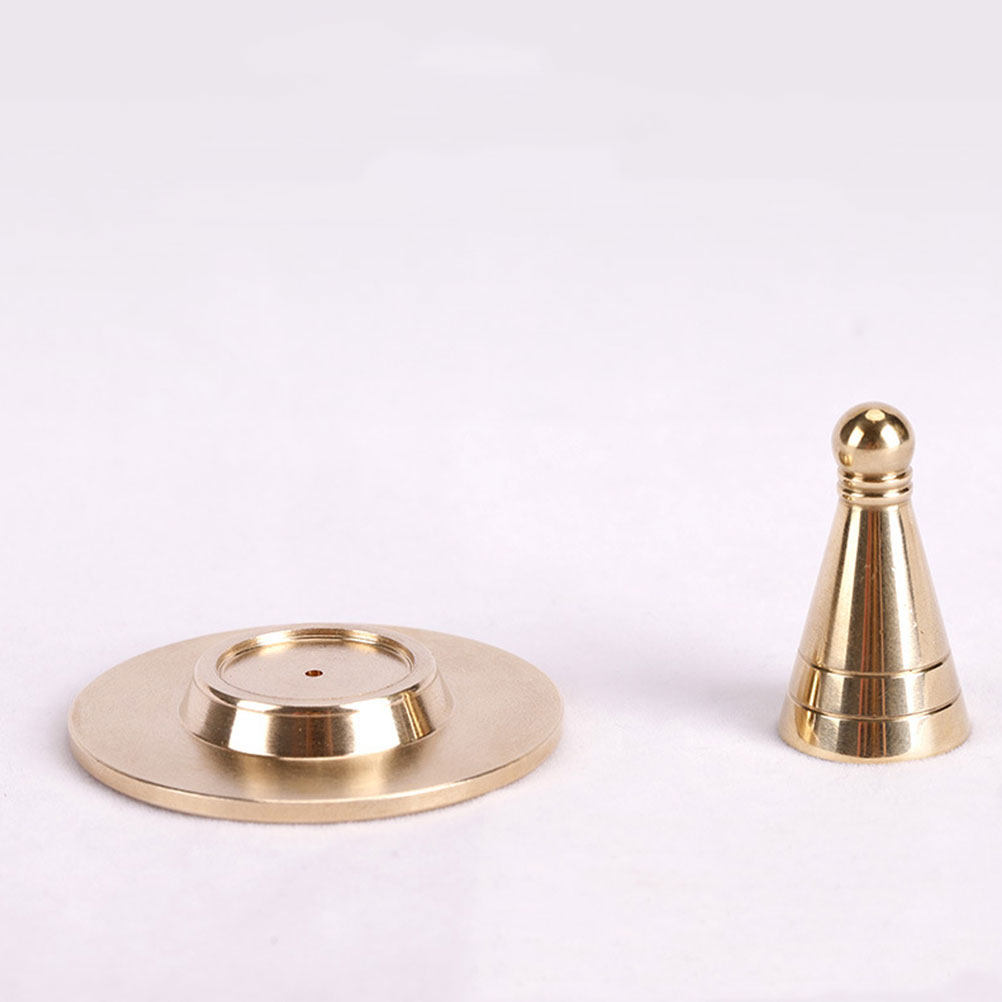 ชุดแม่พิมพ์กรวยธูปทองแดงพร้อมอ - Incense Cone Holder บทวิจารณ์และราคา