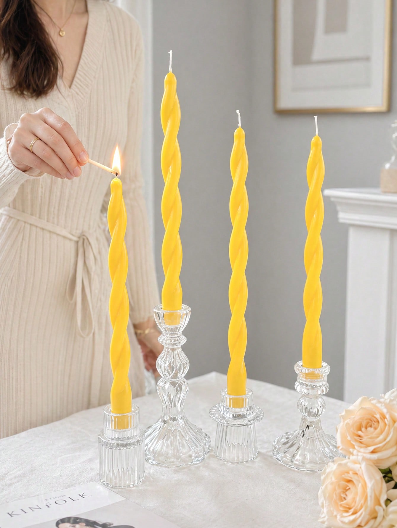 ชุดเทียนหอมกลิ่นกุญแจหมกสีเหลื - Home Fragrance Set Gift บทวิจารณ์และราคา