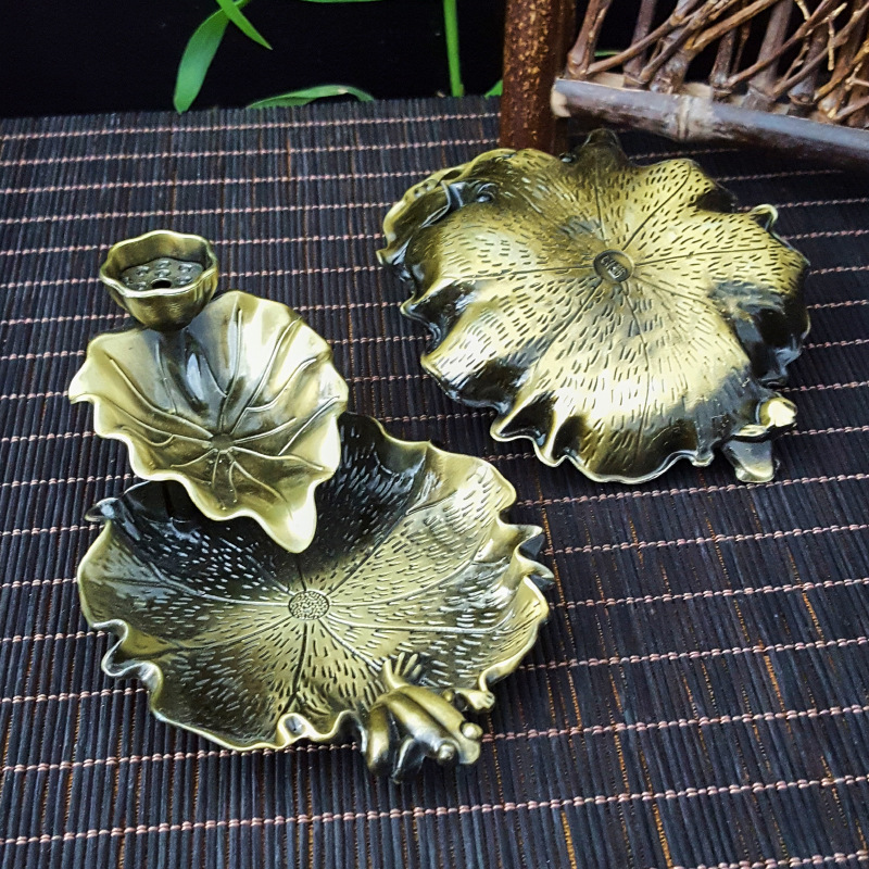 เตาเผาเครื่องหอมรูปมังกรโลหะขน - Incense Cone Holder บทวิจารณ์และราคา