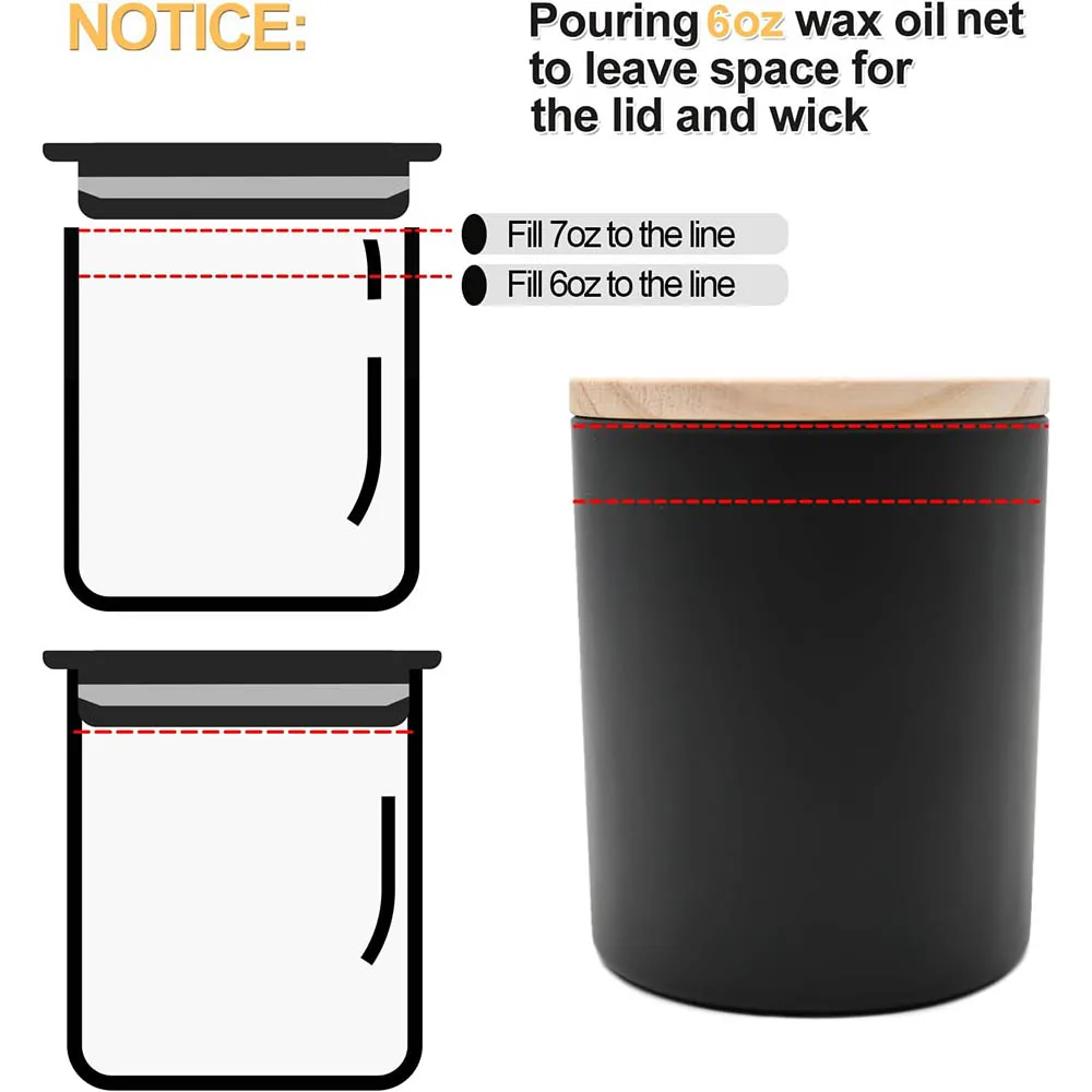 ขวดแก้วหนา 200 มล. สำหรับทำเที - Amber Jar Candle บทวิจารณ์และราคา