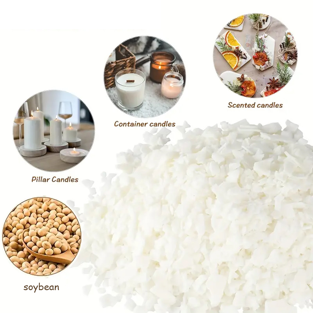 200g/1 กก.ขี้ผึ้งถั่วเหลืองบริ - Soy Wax Flake บทวิจารณ์และราคา
