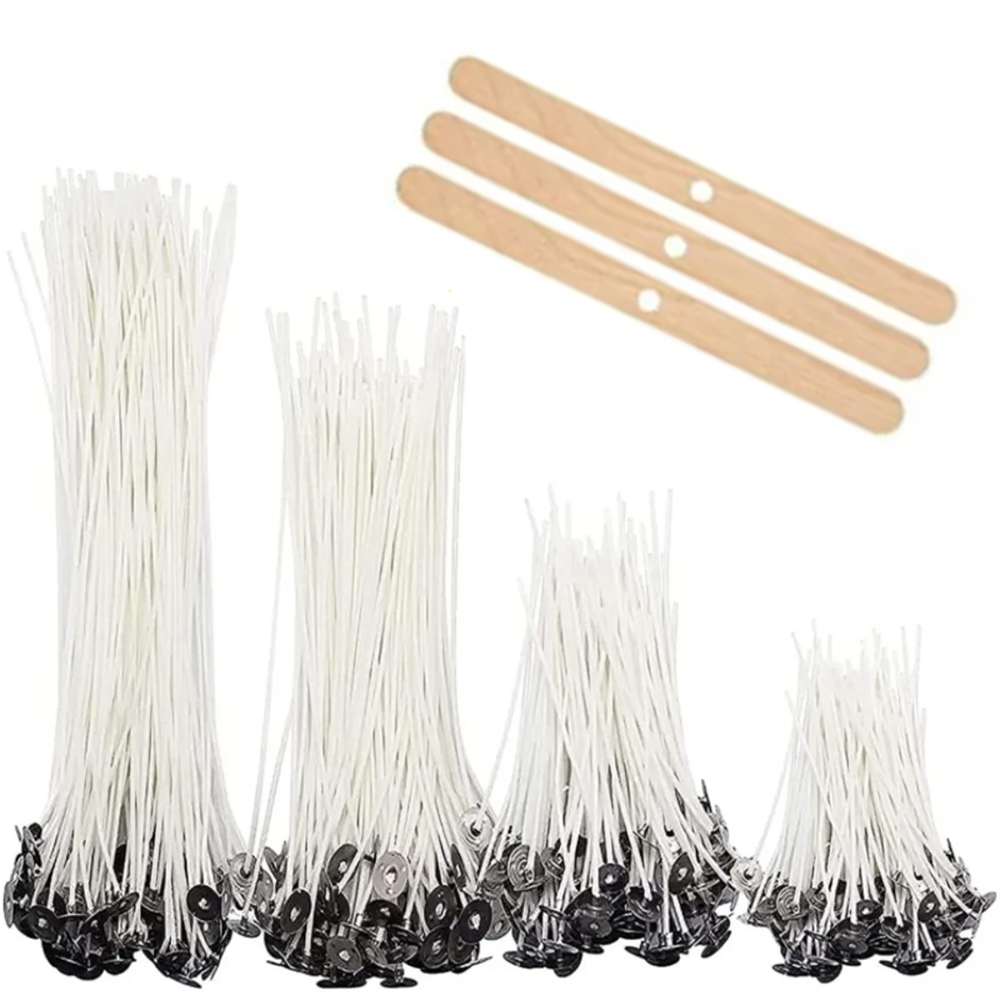53pcs เทียนผู้ถือผ้าฝ้ายเทียนช - Soy Wax Flake บทวิจารณ์และราคา