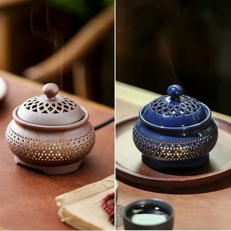 เครื่องกระจายกลิ่นหอมเซรามิกไฟ - Home Fragrance Luxury บทวิจารณ์และราคา