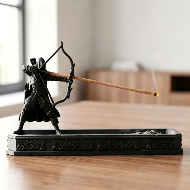 เตาเผาธูป 3D พิมพ์ลายนักธนู แฟ - Incense Cone Holder บทวิจารณ์และราคา