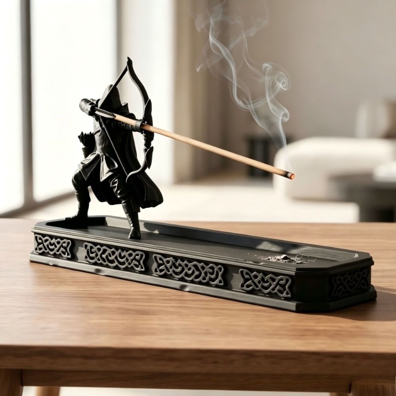 เตาเผาธูป 3D พิมพ์ลายนักธนู แฟ - Incense Cone Holder บทวิจารณ์และราคา