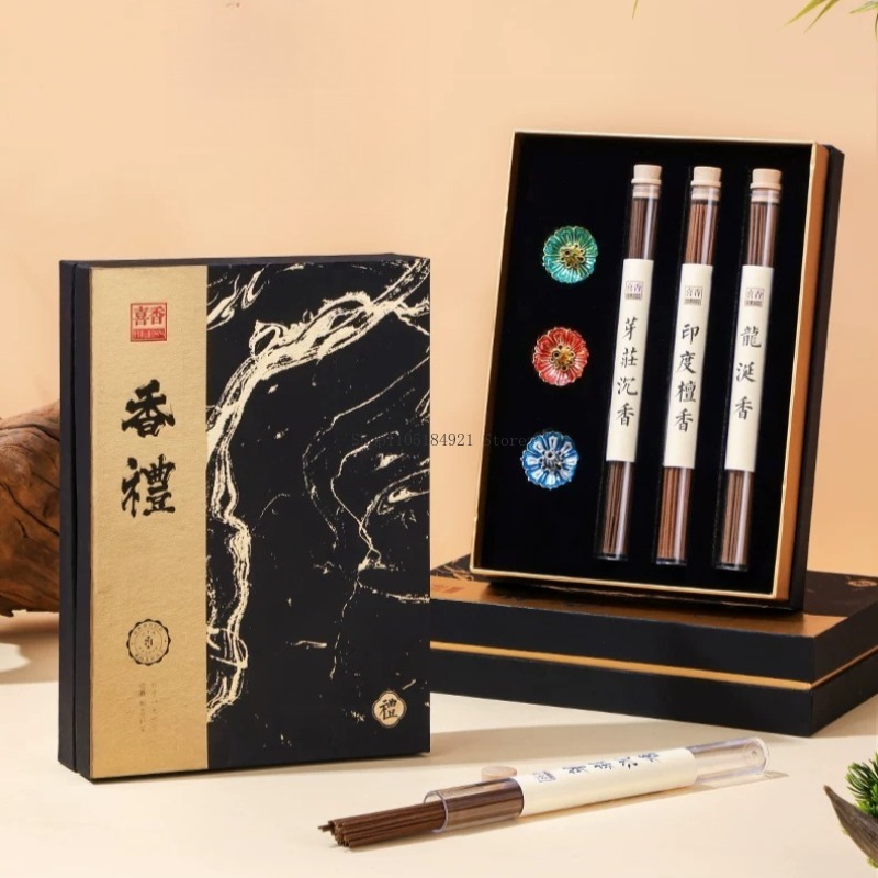 ชุดกล่องของขวัญธูปหอม กลิ่นไม้ - Home Fragrance Set Gift บทวิจารณ์และราคา