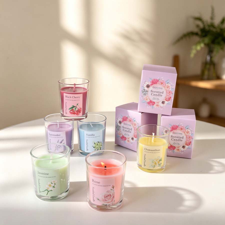 ชุดของขวัญเทียนหอมอโรมาเธอราพี - Home Fragrance Set Gift บทวิจารณ์และราคา